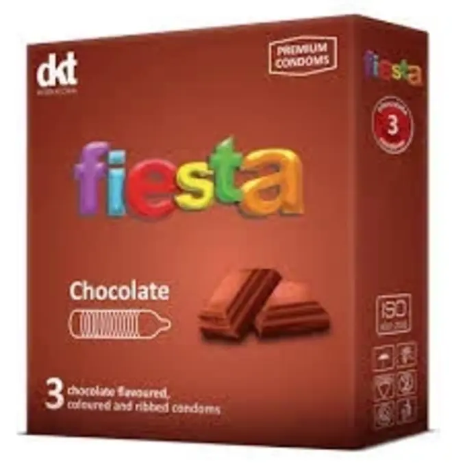 Fiesta Chocolate 3 Condoms